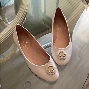 Kate Spade Leather Ballerina Flats